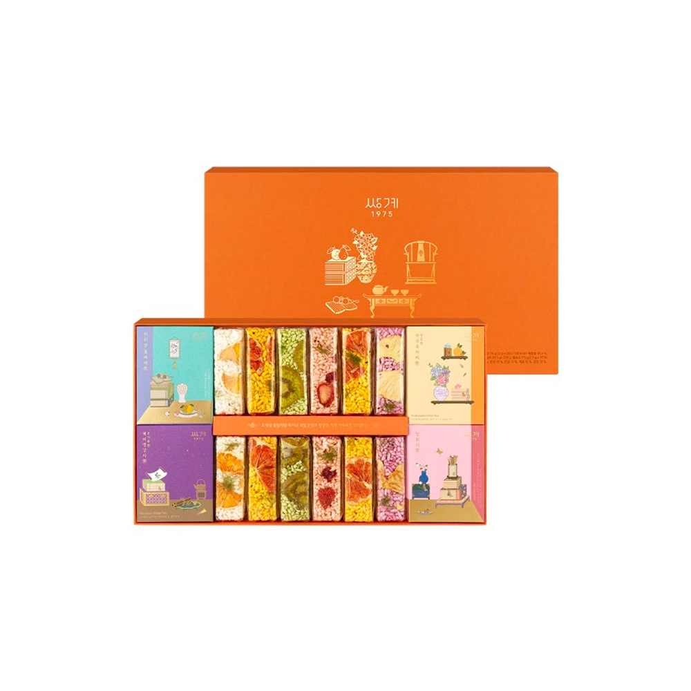 [쌍계명차] 오색강정 한차모음