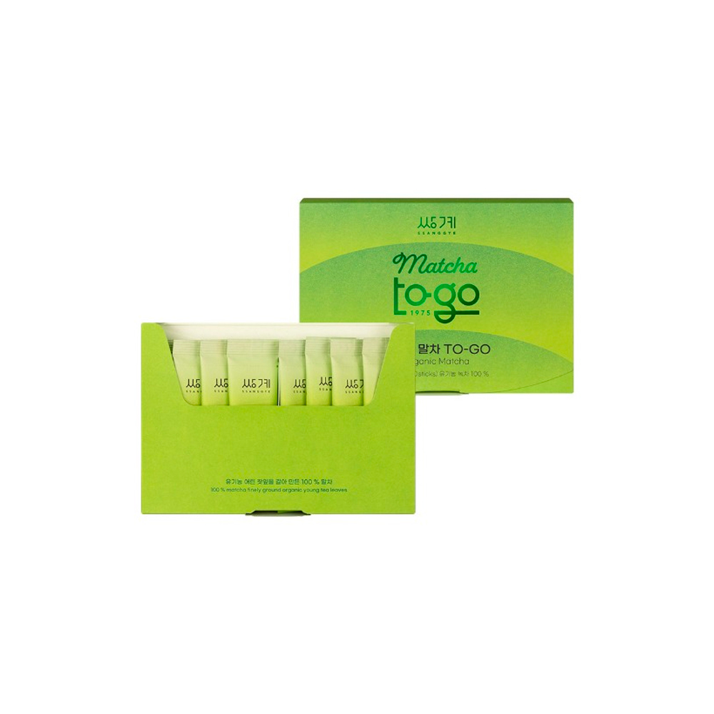 [쌍계명차] 유기농 말차 투고 Matcha TO-GO