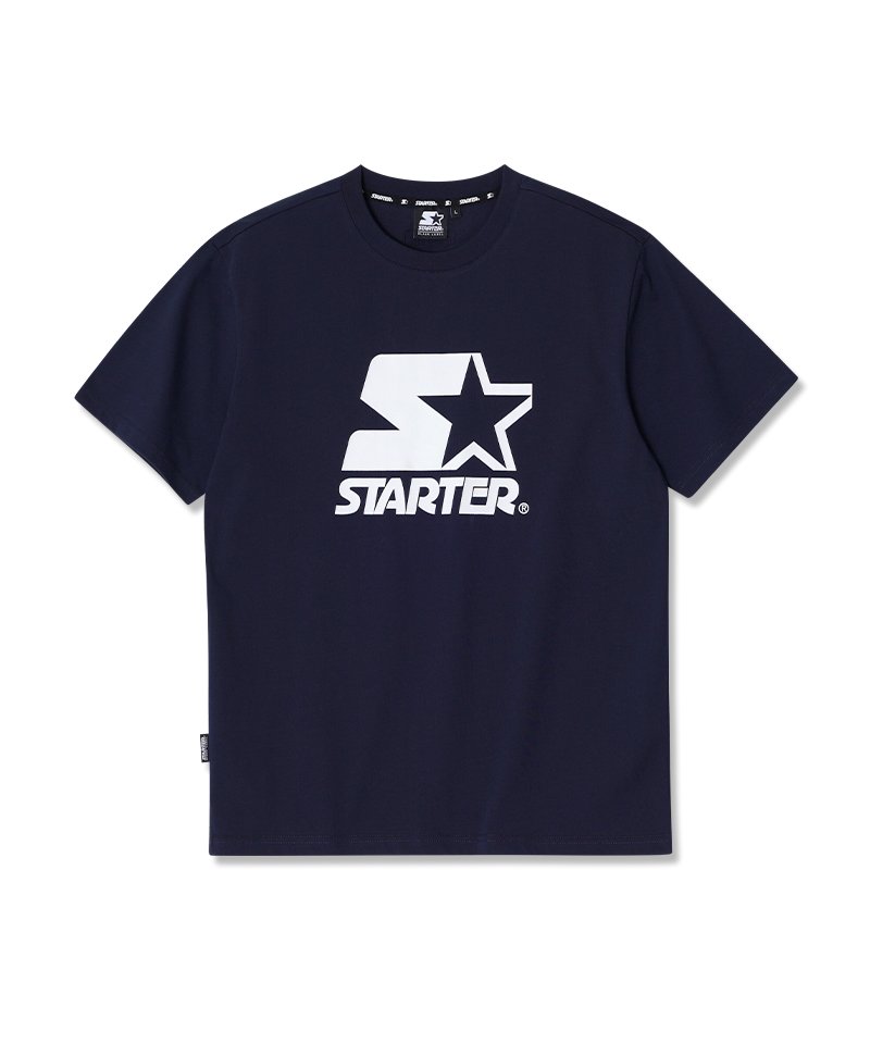 스타터 에센셜 빅스타 반소매 티셔츠 (네이비) SA232ISS01_NVY