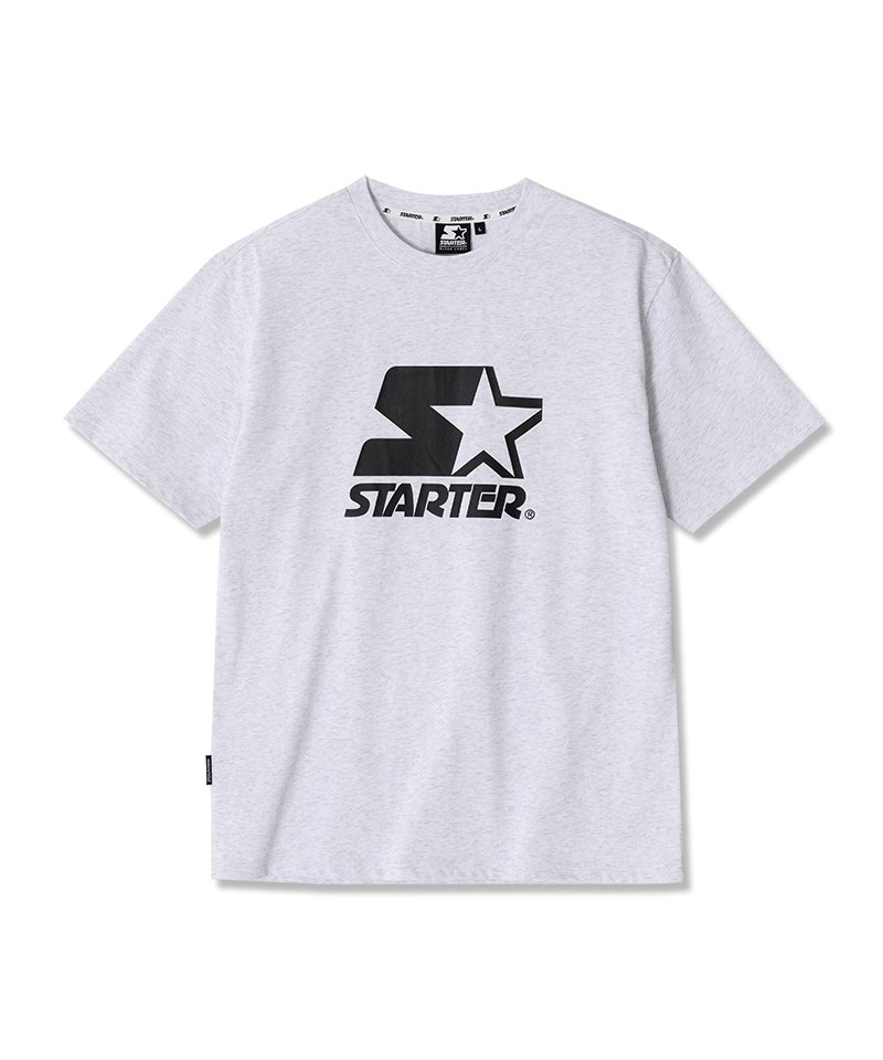 스타터 에센셜 빅스타 반소매 티셔츠 (라이트그레이) SA232ISS01_MWH