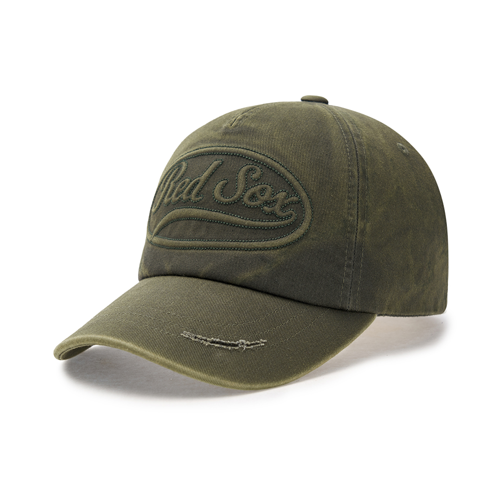キャップ MLB Korea Culsive Lettering Unstructured Ball Cap OAK LGreen キャップ MLB Korea Culsive Lettering Unstructured Ball Cap