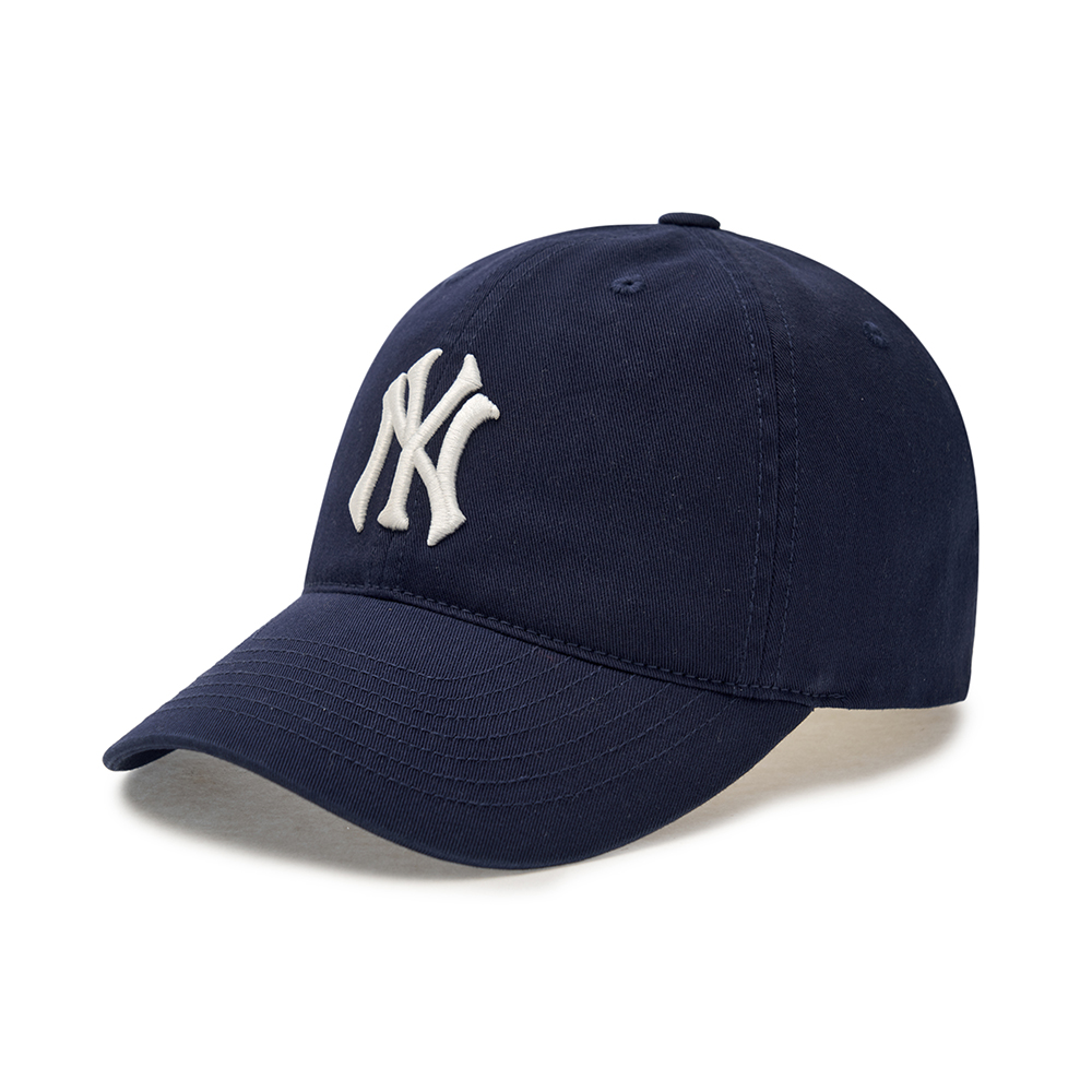 キャップ MLB Korea H-Fit Pigment Unstructured Ball Cap LA Navy 3ACPVV MLB KOREA N-Cover Unstructured Baseball Ball Cap [27 Colors