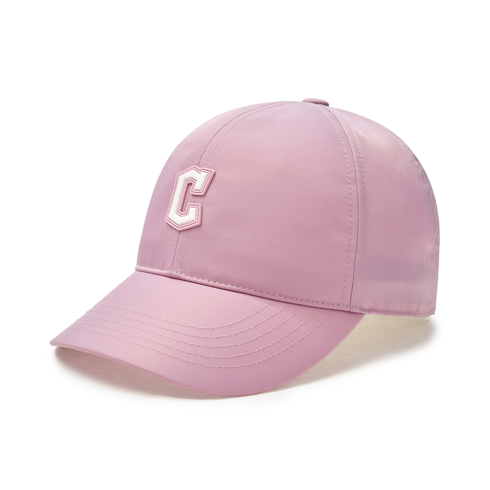 ◆MLB Korea◆ Nano Logo Unstructured Ball Cap CLE LPurple 3A non-mlb-chinh-hang-nanologo-