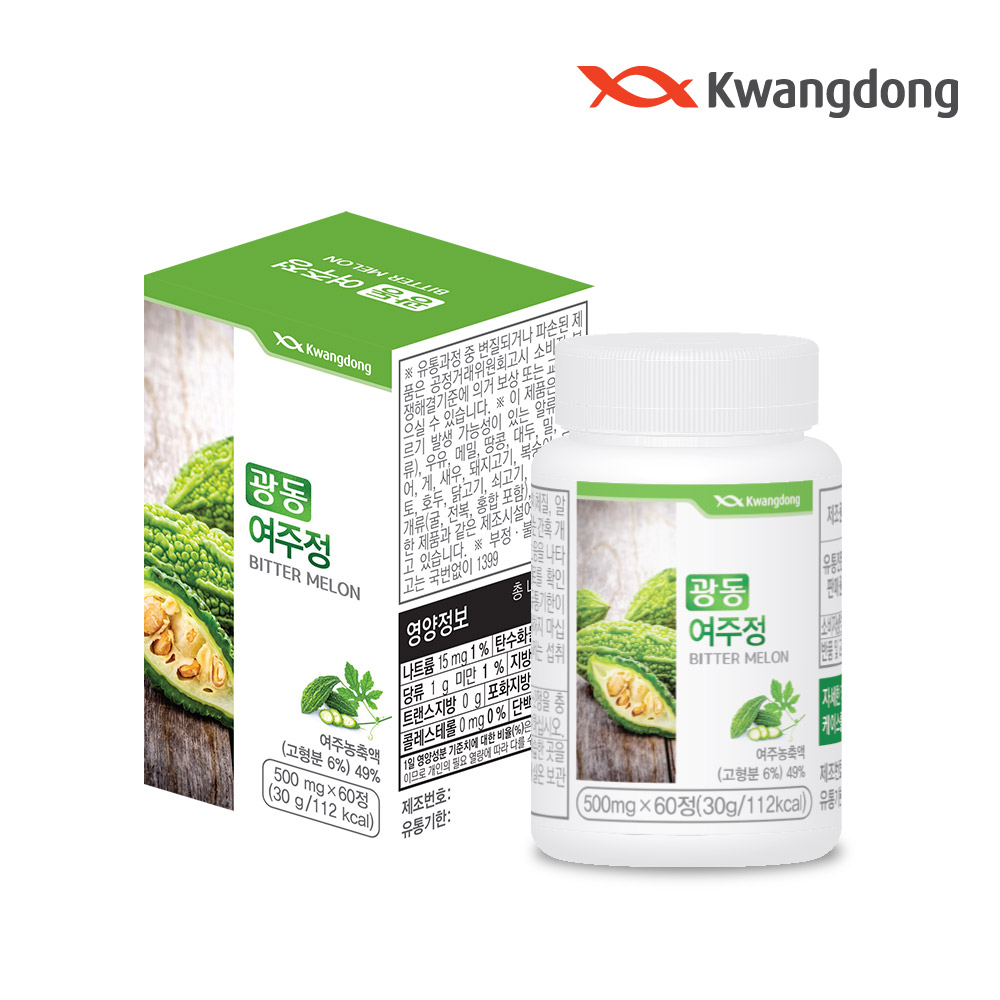 [광동] 100% 여주정 (500mg x 60정)