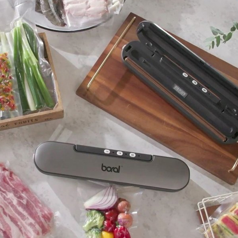 [보랄] 예열없는 원터치 진공 포장기 BR-W260VP (진공팩50매) (리퍼)