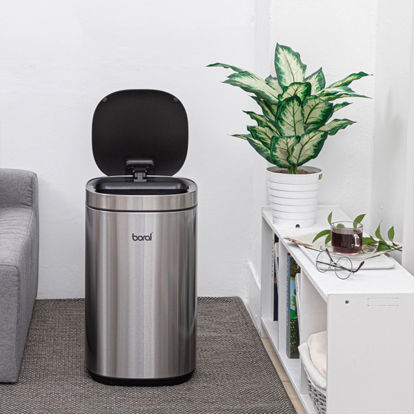 [보랄] 스마트 센서 휴지통(30L) BR-SB30L(리퍼)
