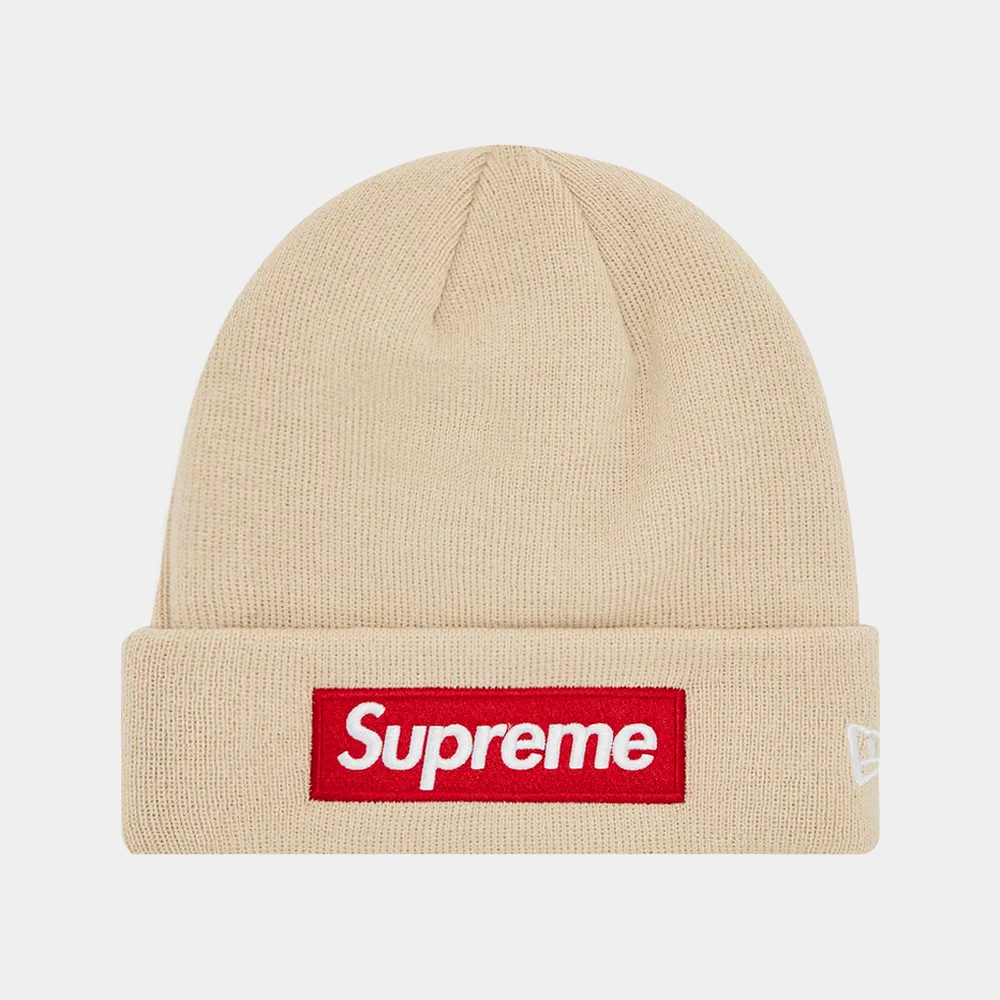 당일배송슈프림 공용 패치로고 뉴에라 박스로고 비니 스톤 베이 FW24BN13 STONE