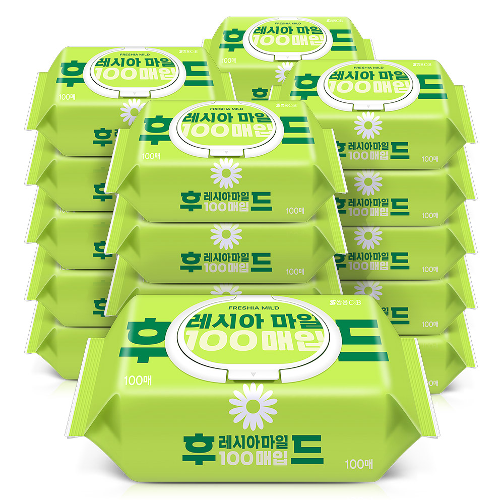 코디 후레시아 마일드 물티슈 캡 100매 x20팩
