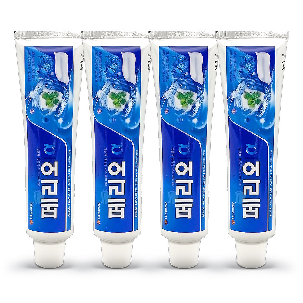 페리오 충치케어 치약 150g 4개