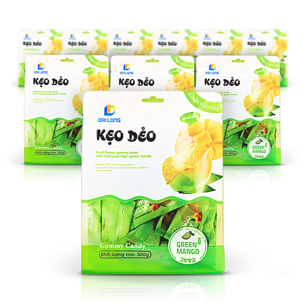다이롱 케오데오 까먹는 그린 망고젤리 300g 10개