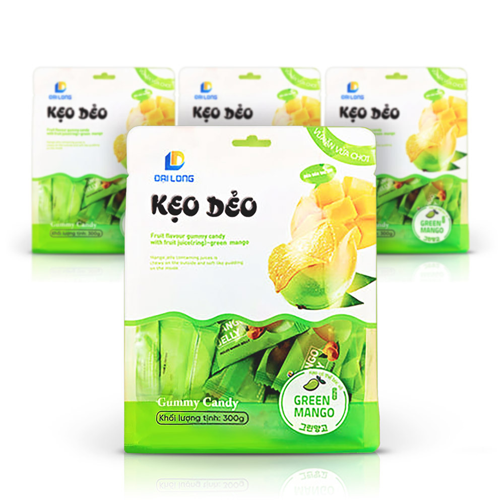 다이롱 케오데오 까먹는 그린 망고젤리 300g 4개