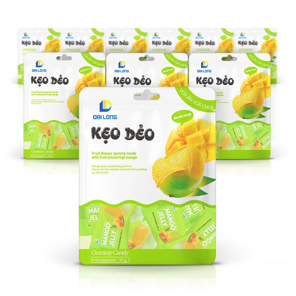 다이롱 케오데오 까먹는 그린 망고젤리 50g 10개