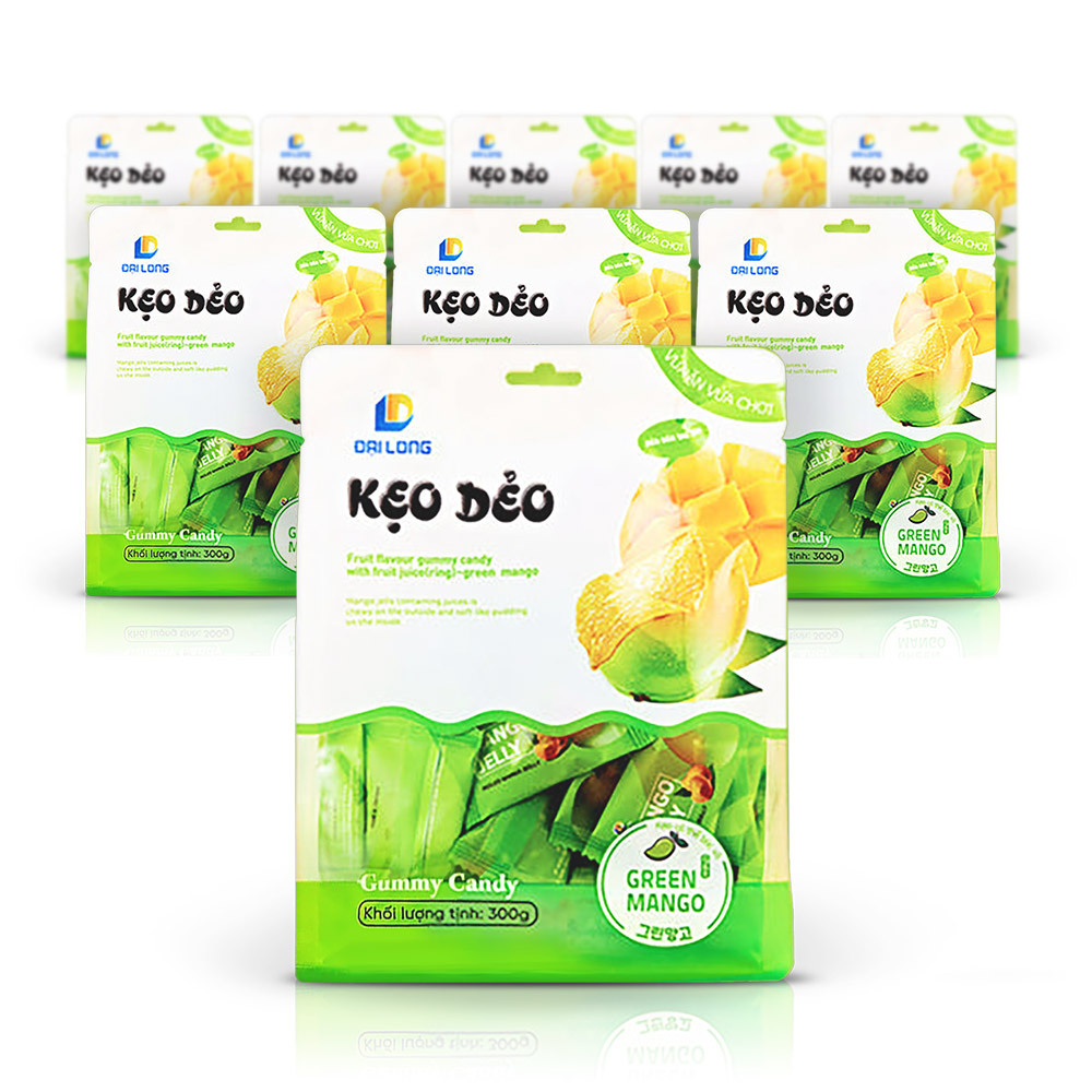 다이롱 케오데오 까먹는 그린 망고젤리 300g 9개