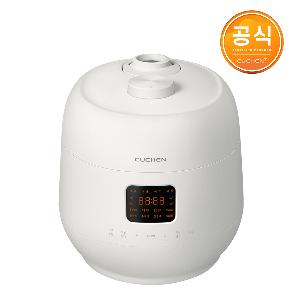 [쿠첸] 더핏 슬림 전기압력밥솥 10인용 (화이트) CRS-FSWD1040W