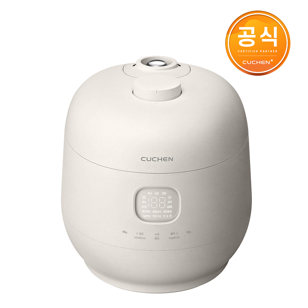 [쿠첸] 브레인 IH전기압력밥솥 10인용 (화이트) CRH-TWK1070W