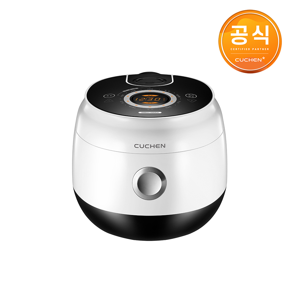 [쿠첸] 마이컴 크리미 미니 밥솥 6인용 (블랙&화이트) CJE-CD0612