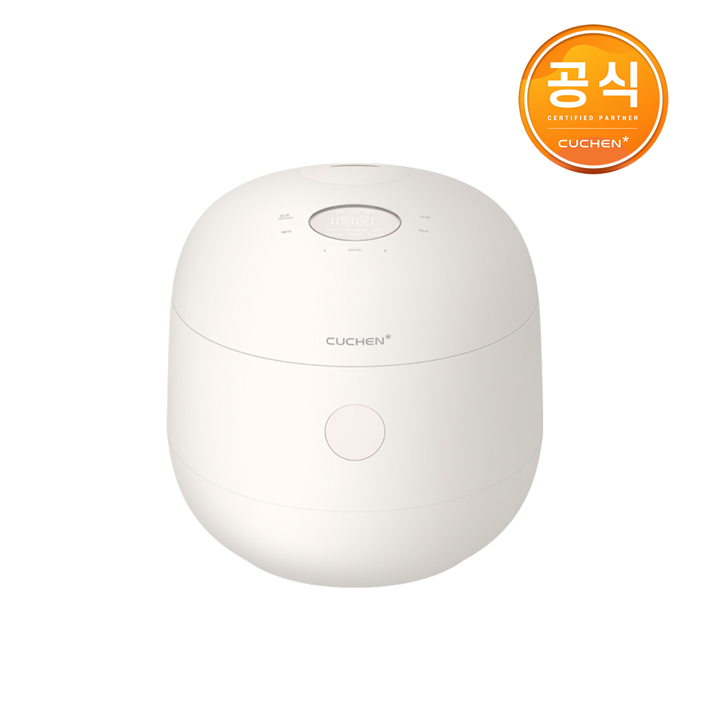 [쿠첸] NEW 더 동글 전기밥솥 6인용 (네이처 아이보리) CRM-H0640FNI