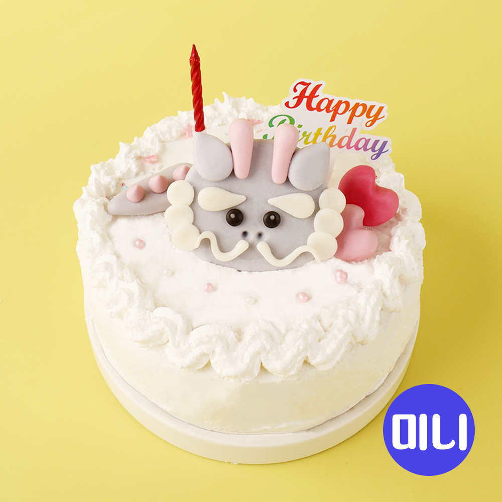 국내산 쌀로 만든 찌지 않고 바로 먹는 떡클레이 케이크 만들기 DIY 키트 용케이크_미니