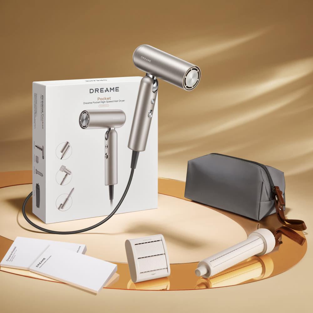 [드리미] 포켓 접이식 3IN1 헤어드라이어 (색상/택1)