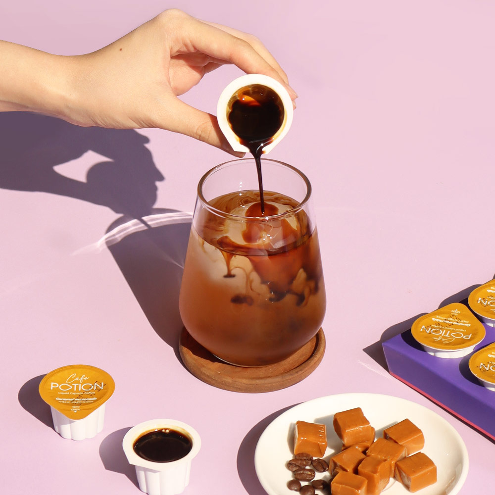 [코엔에프] 카라멜향 마끼야또 포션커피 20g x 25개입
