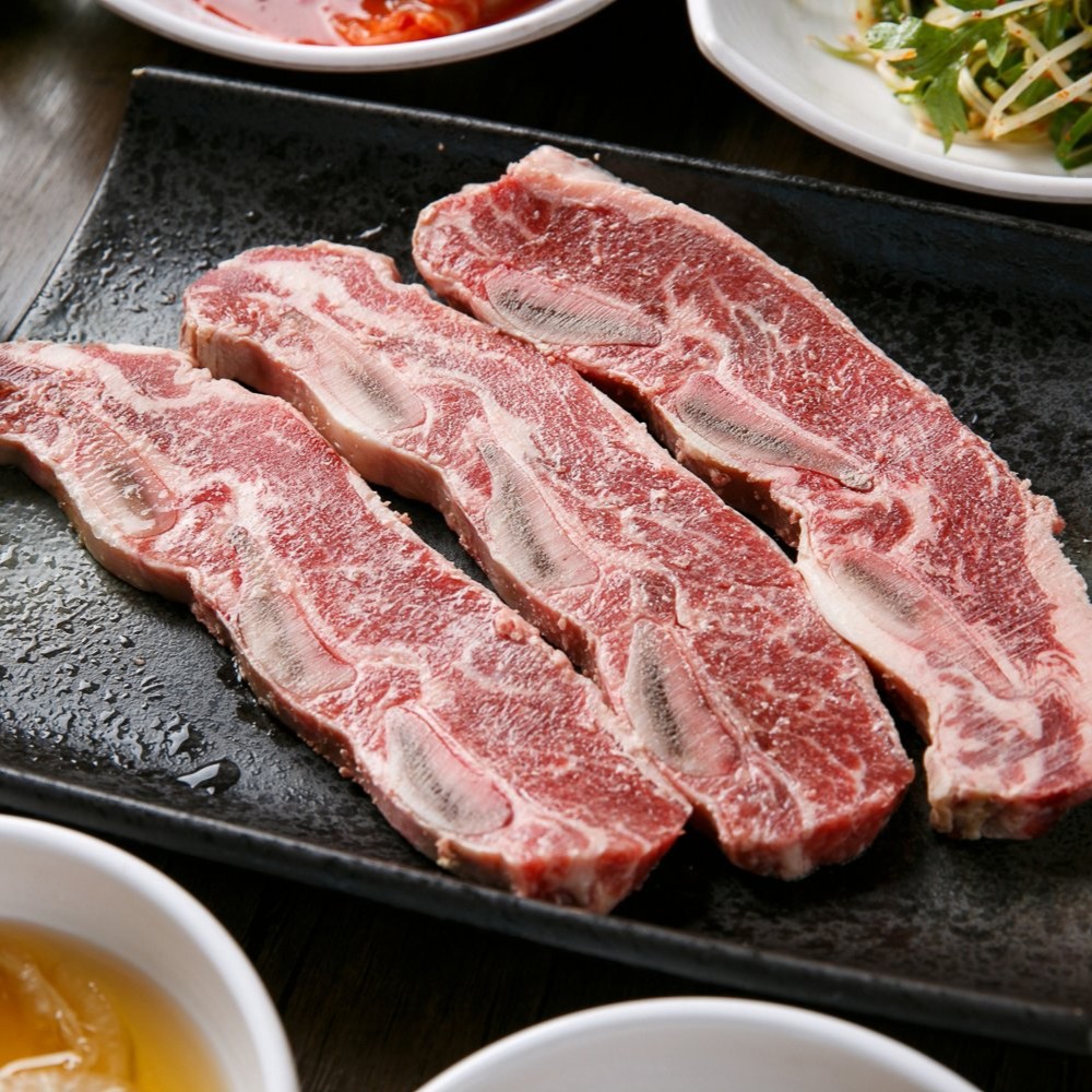 [에이징그라운드] 호주산 청정우 블랙앵거스 LA갈비 생갈비 1kg