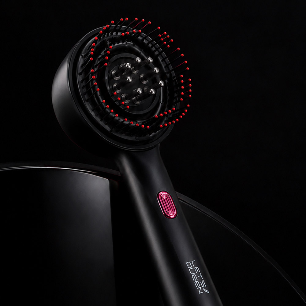 [레츠퀸] 헤드스파 전동 두피 마사지기 두피 스케일링 SC18500