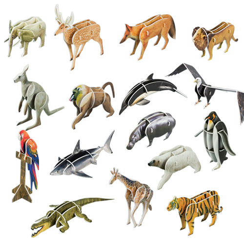 [스콜라스] 교과서에 나오는 세계의 동물들 (16종)