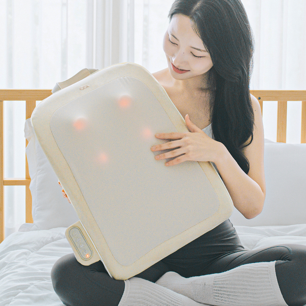 [오아] 무빙볼 무선 등 허리 마사지기