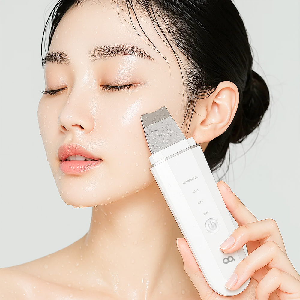 오아 아쿠아 필링기 갈바닉 마사지기