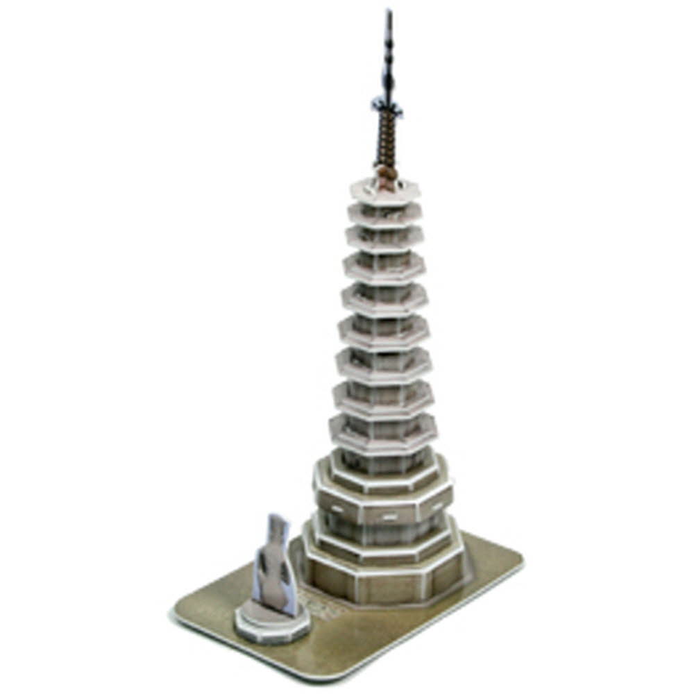 ㉢ 3D퍼즐 보드게임 DIY_월정사팔각구층석탑