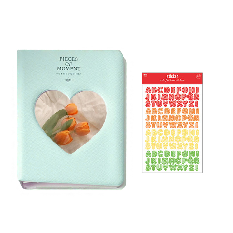 파스텔 포카 폴라 2단 콜렉트북+폴꾸 스티커 - MINT