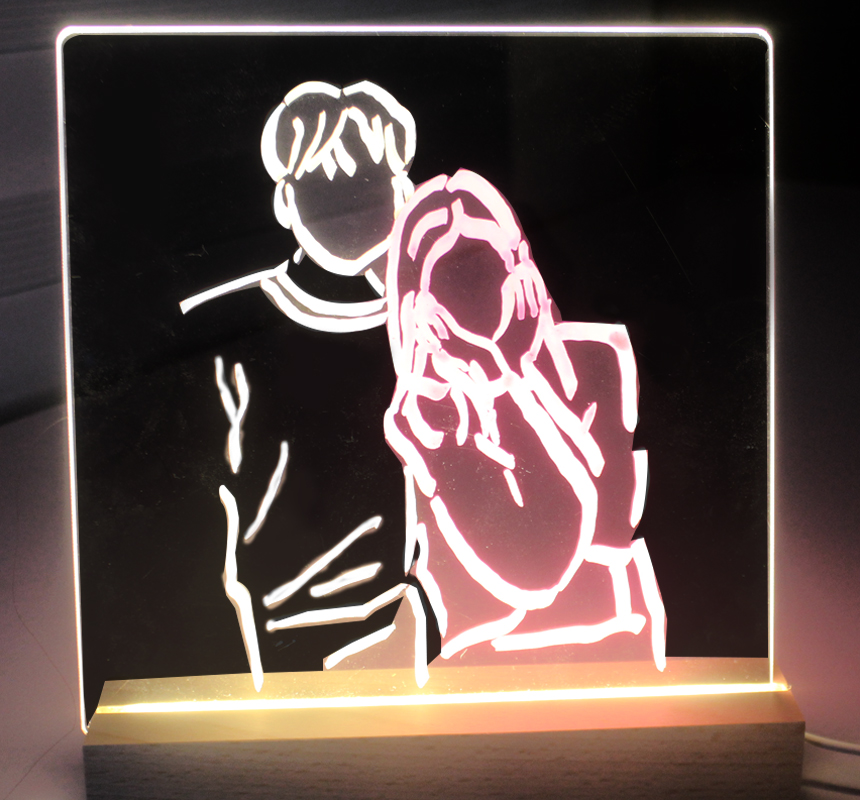 DIY 그리는 무드등 (중) - 20x20cm