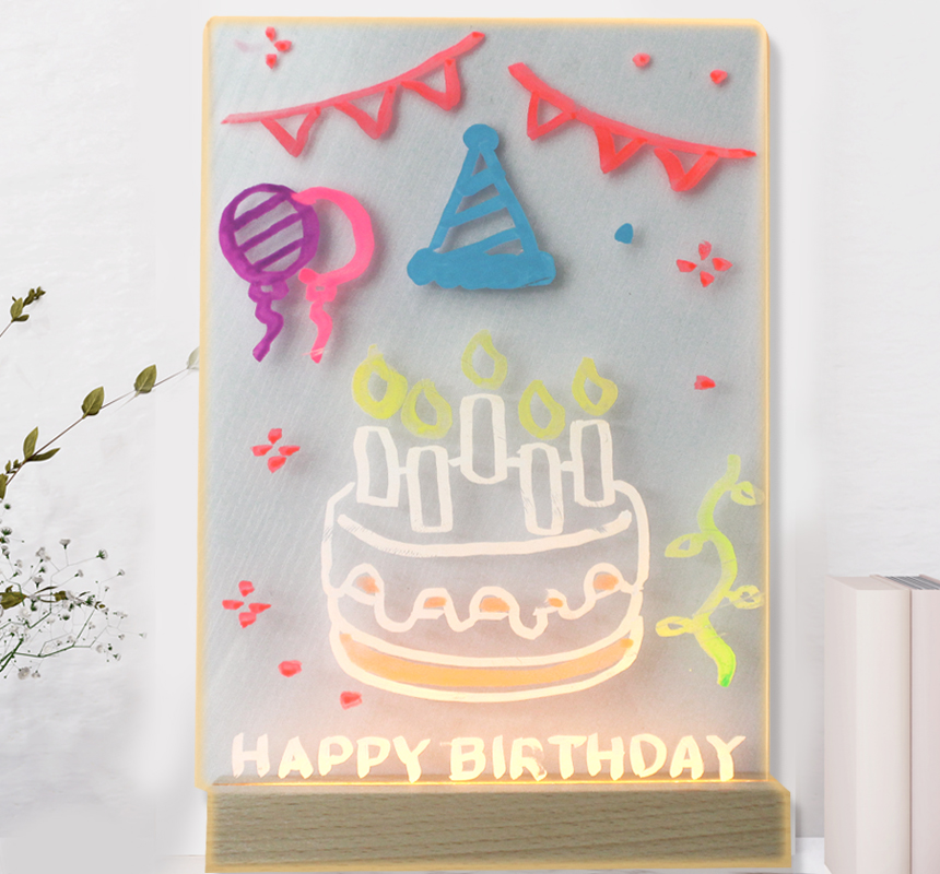 DIY 그리는 무드등 (대) - 20x29cm