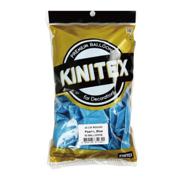 파티클럽 펄풍선50입(12inch 하늘)