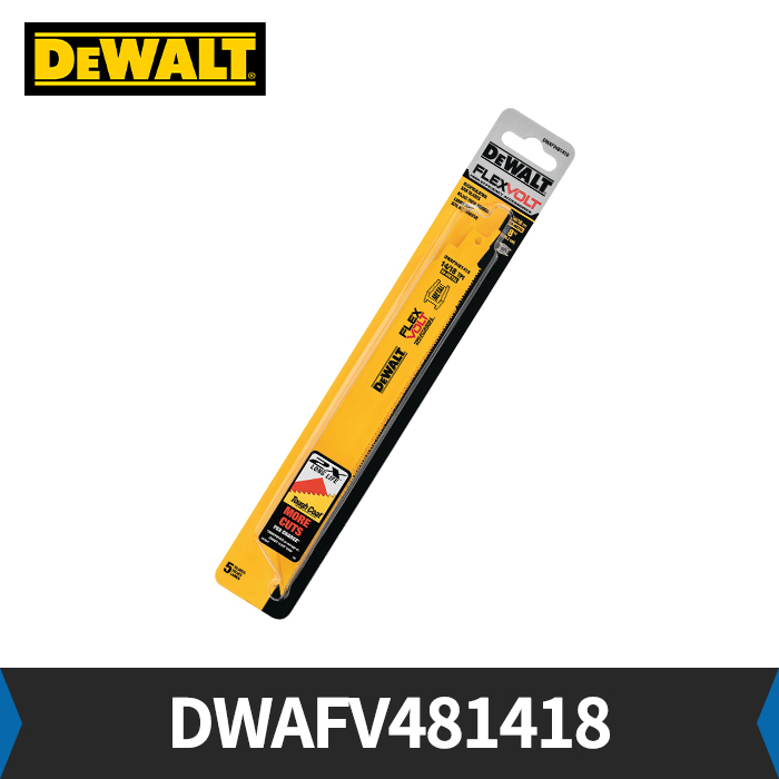 디월트 철재용 컷소날 DWAFV481418 5개입 금속용