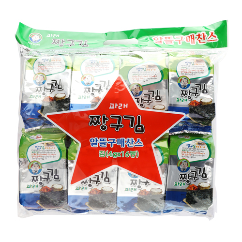 짱구도시락김4gx16단/해동-4개