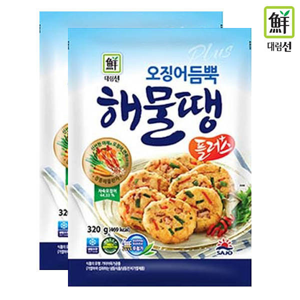 오징어듬뿍해물땡320gX2/대림-3개