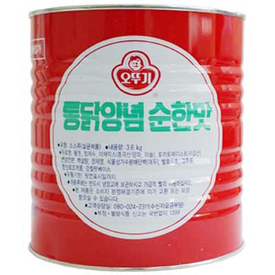 통닭양념(순한맛)3.6kg/오뚜기-2개