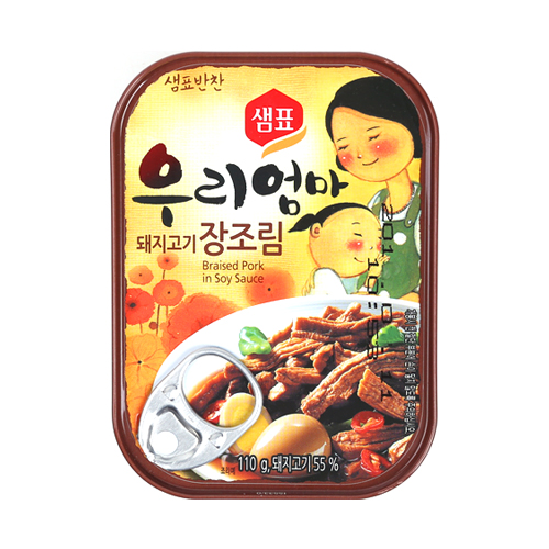 우리엄마돼지고기장조림110g/샘표-6개