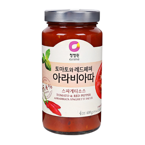 아라비아따스파게티소스600g/청정원-4개