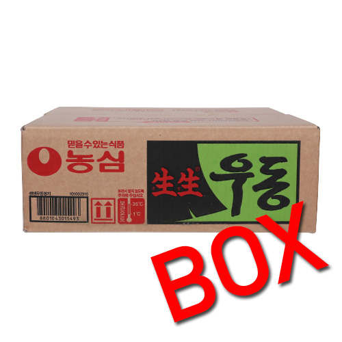 박스/농심생생우동면253g*20입