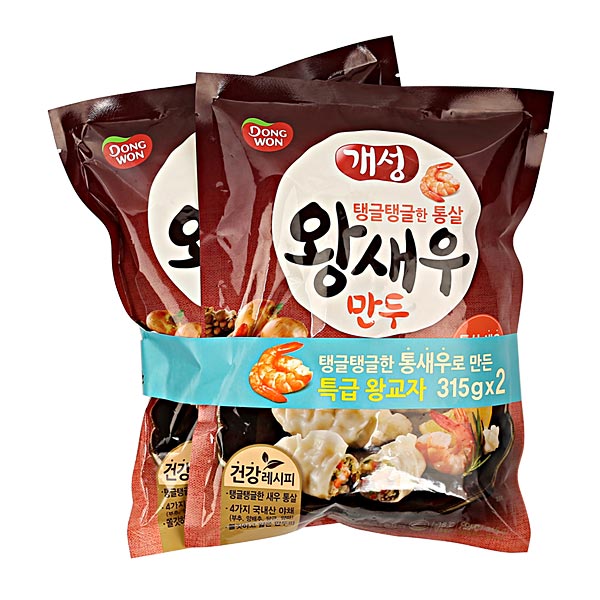개성왕새우만두315g*2/동원-3개