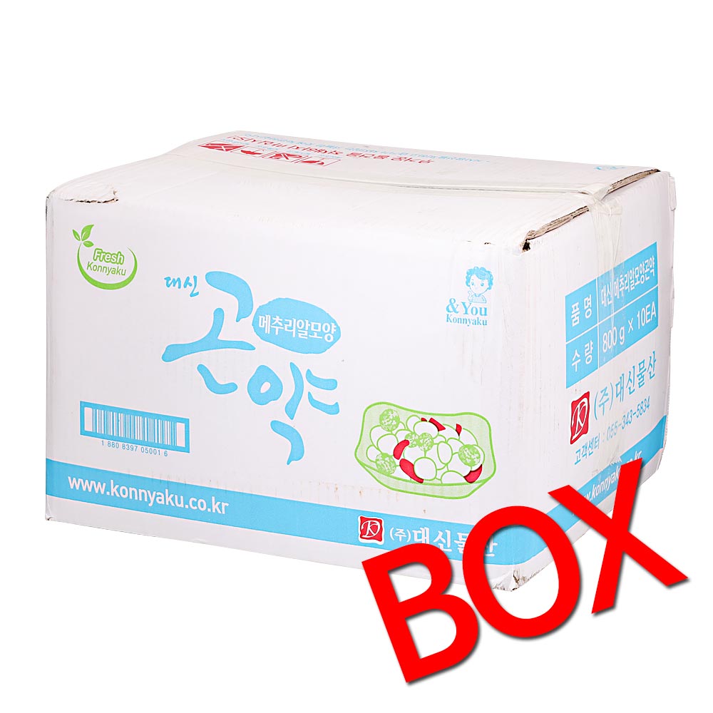 박스/대신알곤약800gX10eaX1개