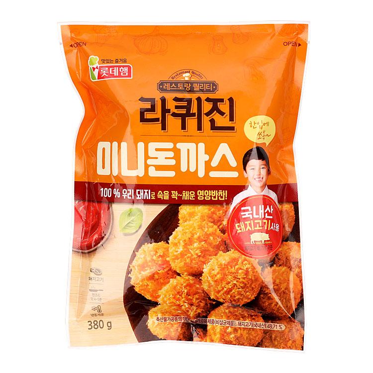 미니돈까스 380G/롯데-4개