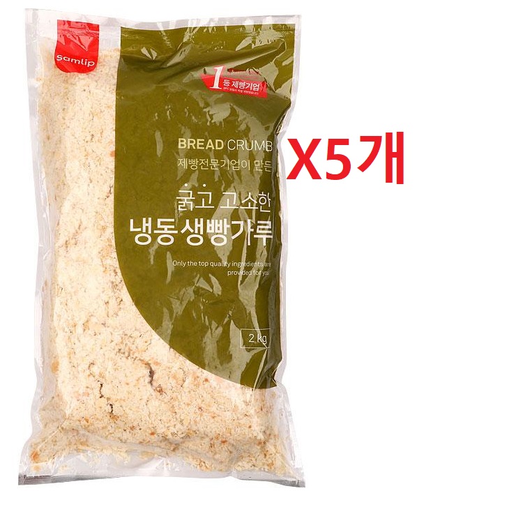 생빵가루2kgX5개/삼립